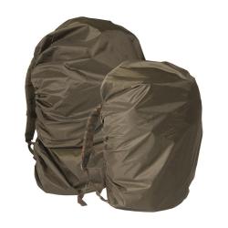 Couvre-sac de pluie Mil-Tec en polyester enduit polyur&eacute;thane pour sac &agrave; dos jusqu'&agrave; 130 litres Vert