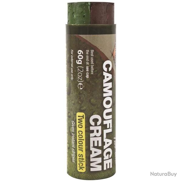 Cr�me de camouflage BCB Tube 60g Vert / Marron