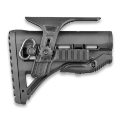 Crosse &agrave; absorption de recul FAB Defense GL-SHOCK PCP avec appui-joue &agrave; double rail Picatinny pour A