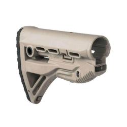 Crosse &agrave; absorption de recul FAB Defense GL-SHOCK pour AR15/M4/HK416 (tubes Mil-Spec et commerciaux)