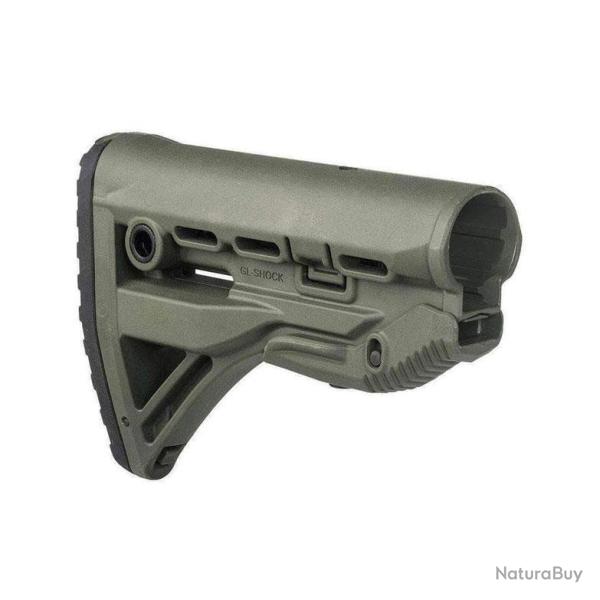 Crosse anti-recul FAB Defense GL-SHOCK pour AR15 et M4 / HK416 (destockage) Vert