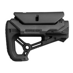 Crosse compacte CQB FAB Defense GL-CORE S CP avec appui-joue pour AR15/AK et tubes Mil-Spec/commerci