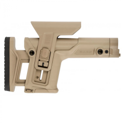 Crosse de pr&eacute;cision r&eacute;glable FAB Defense M4 RAPS avec appui-joue et longueur de crosse ajustable Coy