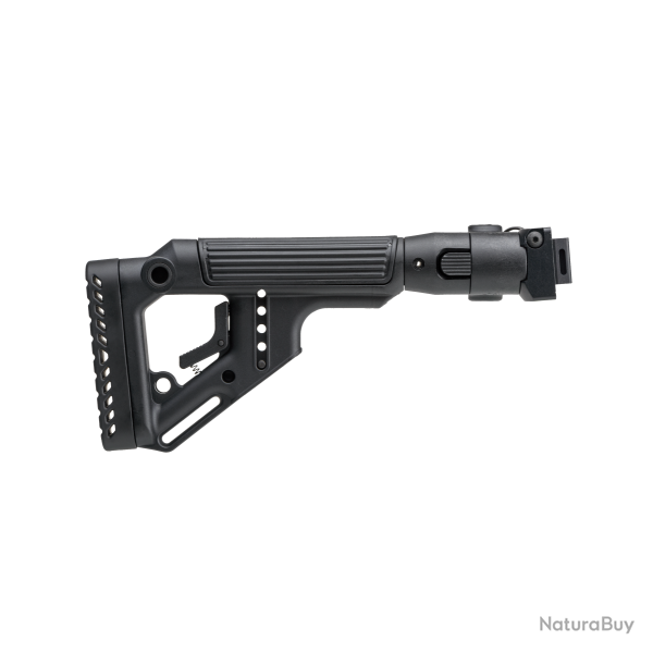 Crosse pliante FAB Defense M4-AKS P avec tube t�lescopique pour AKS-74U Noir
