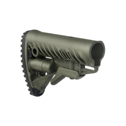 Crosse r&eacute;tractable FAB Defense GLR-16 de type M4 pour plateformes AR15/M4/HK416 Vert Olive