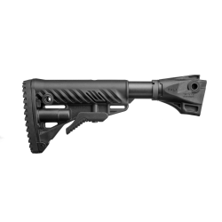 Crosse r&eacute;tractable FAB Defense M4-FAL FK de type M4 &agrave; 5 positions pour FN FAL Noir