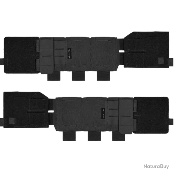Cummerbund Agilite Modular Elastic Noir