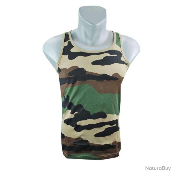 D�bardeur Mil Tec coton single jersey 145 g m� pour sport et sous couche estivale CCE