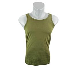 D&eacute;bardeur Mil Tec coton single jersey 145 g m&sup2; pour sport et sous couche estivale Vert