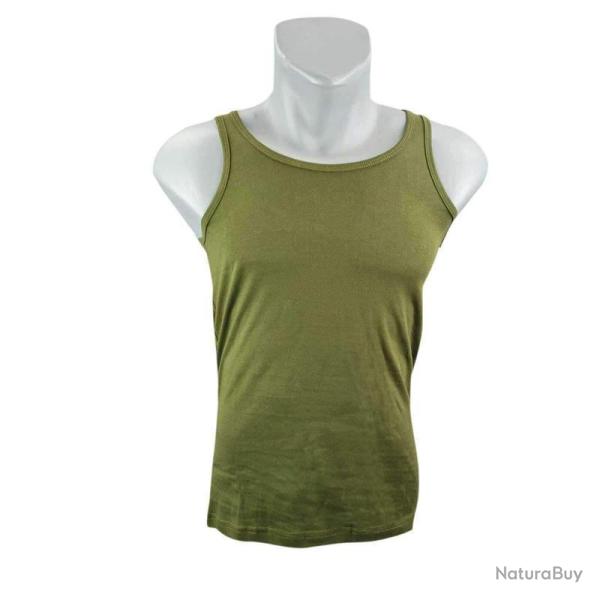 D�bardeur Mil Tec coton single jersey 145 g m� pour sport et sous couche estivale Vert
