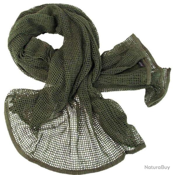 �charpe filet de dissimulation Mil-Tec Barracuda polyester 190 � 90 cm Vert