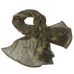 &Eacute;charpe filet de dissimulation Mil-Tec Barracuda polyester 190 &times; 90 cm Woodland