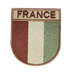 Ecusson France Brod&eacute; Coyote