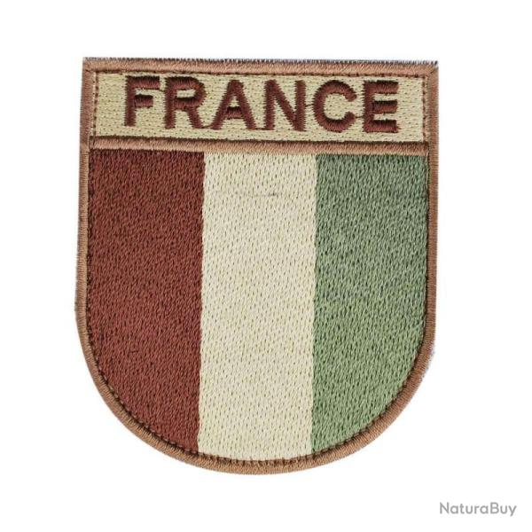 Ecusson France Brod� Coyote