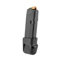 Extension de capacit&eacute; FAB Defense 43-10 (+4 coups, 10 au total) pour chargeur Glock 43 Noir