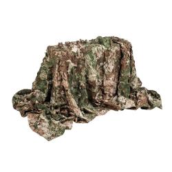 Filet de camouflage Mil-Tec Laser Cut CIV-TEC en nylon Taslan 1,45 &times; 3 m avec oeillets m&eacute;talliques W