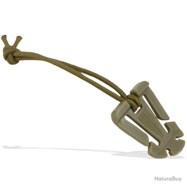 Fixation MOLLE Web Gripper  Bulldog Tactical Gear Coyote � l'unit�