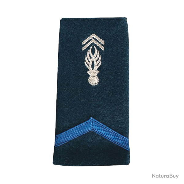 Fourreau Gendarme Adjoint Brod� Patrol Equipement Bleu 1�re Classe