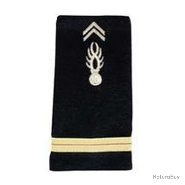 Fourreau Gendarmerie D�partementale Brod� Patrol Equipement Noir Adjudant