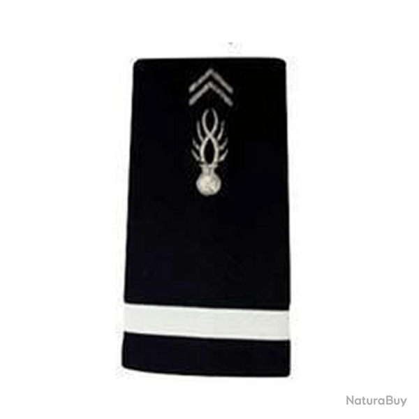 Fourreau Gendarmerie D�partementale Brod� Patrol Equipement Noir Sous Lieutenant