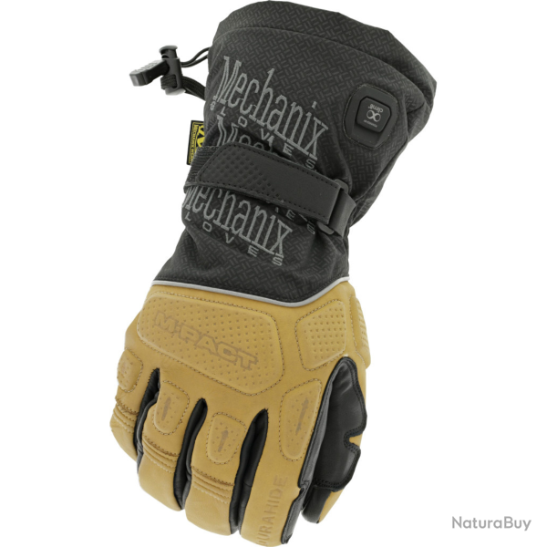 Gants chauds Mechanix M Pact� Clim8� compatibles �cran tactile Coyote