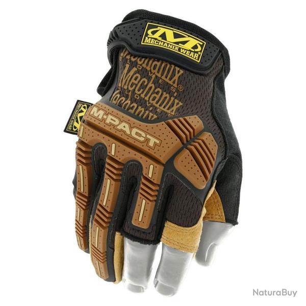 Gants Mechanix Durahide M Pact� Framer compatibles �cran tactile Marron