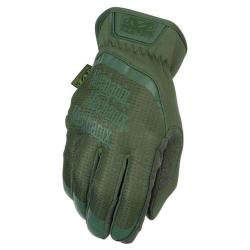 Gants Mechanix FastFit&reg; compatibles &eacute;cran tactile Vert olive