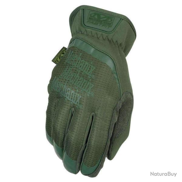 Gants Mechanix FastFit� compatibles �cran tactile Vert olive