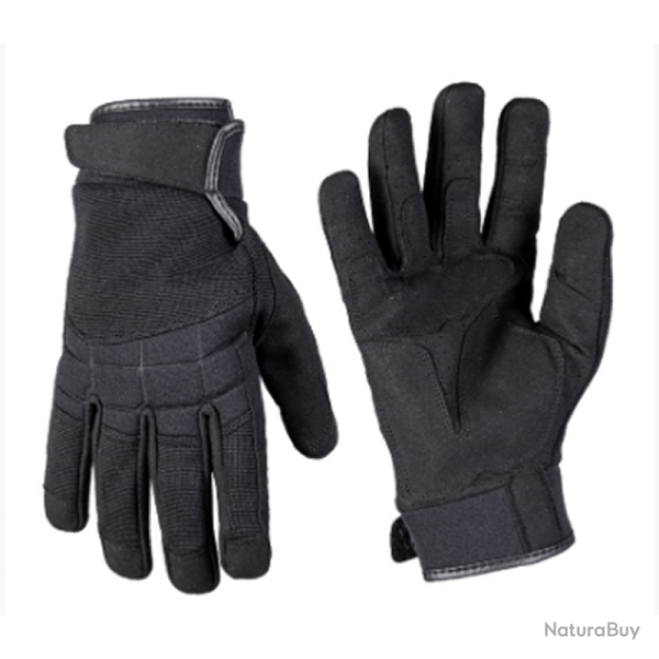 Gants Mil-Tec Assault Noir - XL