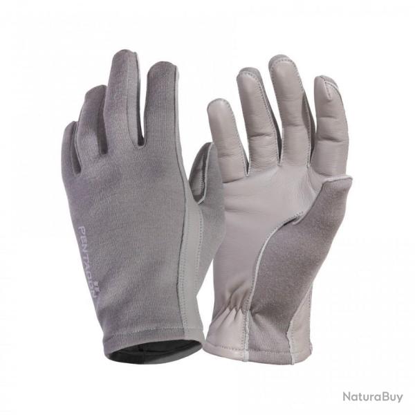 Gants Pentagon Short Cuff Duty Pilot Nomex Gris - M