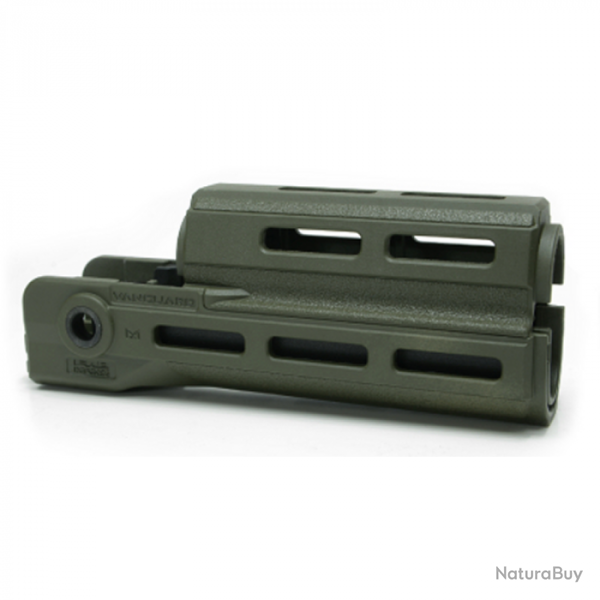 Garde-main FAB Defense Vanguard VZ compatible M-LOK avec bouclier thermique pour VZ 58 Vert Olive