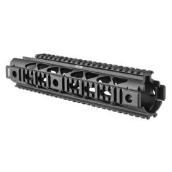 Garde-main quad-rail aluminium FAB Defense VFR-SVD pour SVD Dragunov (7.62x54) Noir