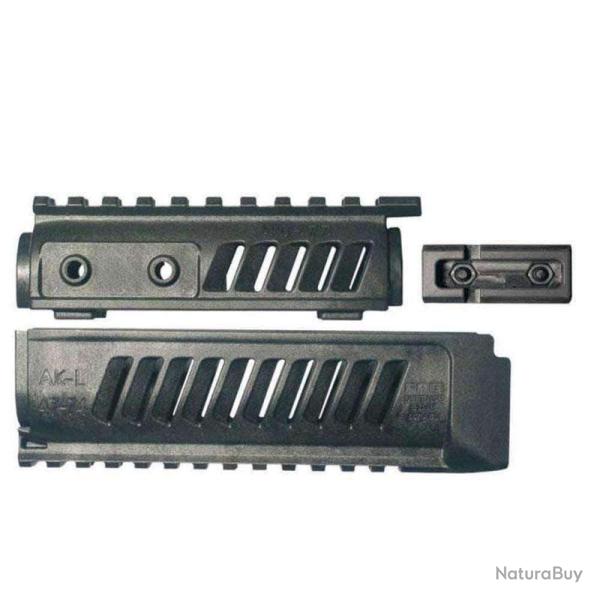 Garde-main quad-rail Picatinny FAB Defense en polym�re renforc� pour AK-47/74 Noir