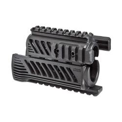Garde-main quad-rail Picatinny FAB Defense KPR en polym&egrave;re pour AKS-74U Noir