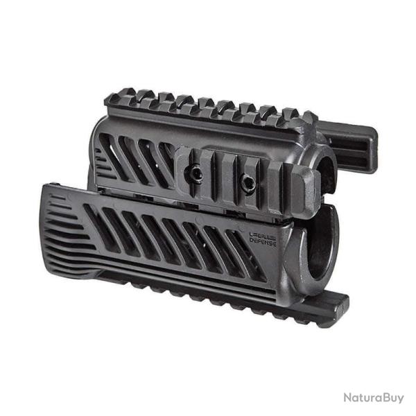 Garde-main quad-rail Picatinny FAB Defense KPR en polym�re pour AKS-74U Noir