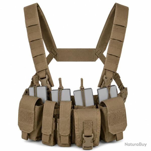 Gilet chest rig Kinetic Modular Bulldog Tactical Gear Coyote