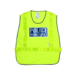 Gilet d'identification Police Municipale Jaune - Taille unique