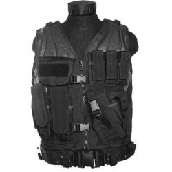 Gilet d'intervention Mil-Tec USMC Noir