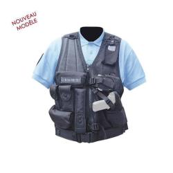Gilet d'intervention Patrol Equipement Force Intervention T Noir Droitier