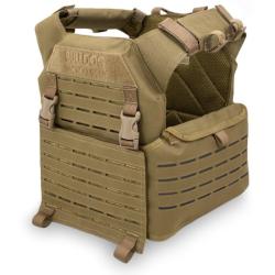 Gilet porte-plaques Kinetic Bulldog Tactical Gear Coyote Oui - M (76 - 99 cm)