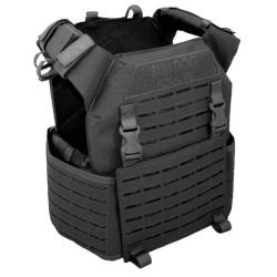 Gilet porte-plaques Kinetic Bulldog Tactical Gear Noir Non - M (76 - 99 cm)