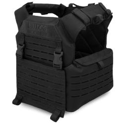 Gilet porte-plaques Kinetic Bulldog Tactical Gear Noir Oui - M (76 - 99 cm)