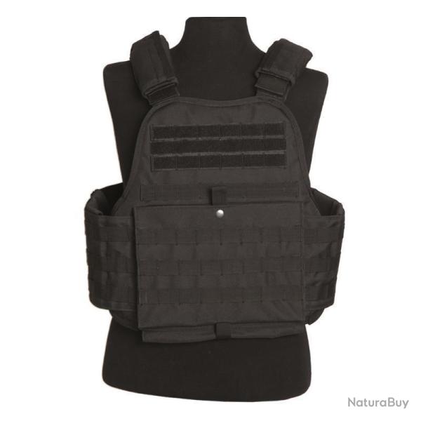 Gilet porte-plaques Mil-Tec Noir