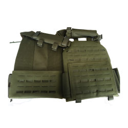 Gilet porte-plaques SM2A Bulldog Tactical Gear Vert olive