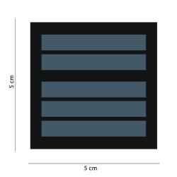 Grade de poitrine basse visibilit&eacute; Noir Lieutenant-Colonel / Colonel