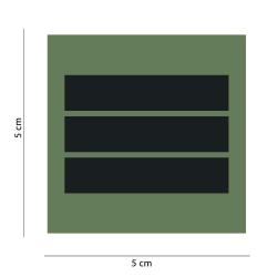 Grade de poitrine basse visibilit&eacute; Vert olive Capitaine