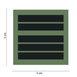 Grade de poitrine basse visibilit&eacute; Vert olive Lieutenant-Colonel / Colonel