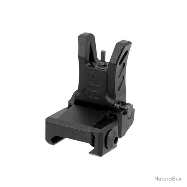 Guidon UTG AR15 Low Profile Flip-Up Front MNT-755 Noir