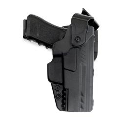 Holster &agrave; r&eacute;tention GK Pro SIG Pro 2022 pont basculant d&eacute;flecteur anti-arrachement Noir Gaucher - SI