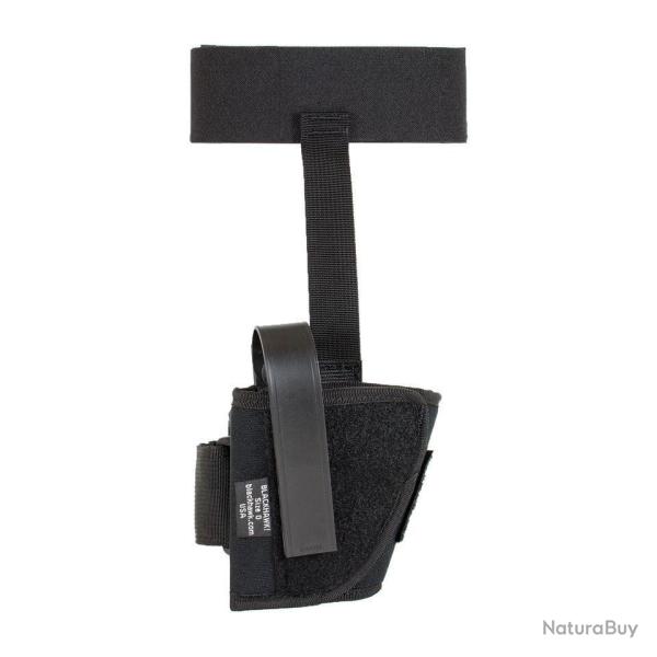Holster de cheville Blackhawk Glock 26 en nylon Noir Glock 26 / 27 / 33 Gaucher